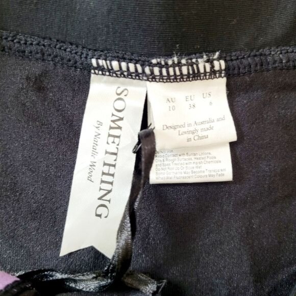 Something Else by Natalie Wood 90's Hi Cut ‎ panty  Size 6 NEW - Picture 5 of 8